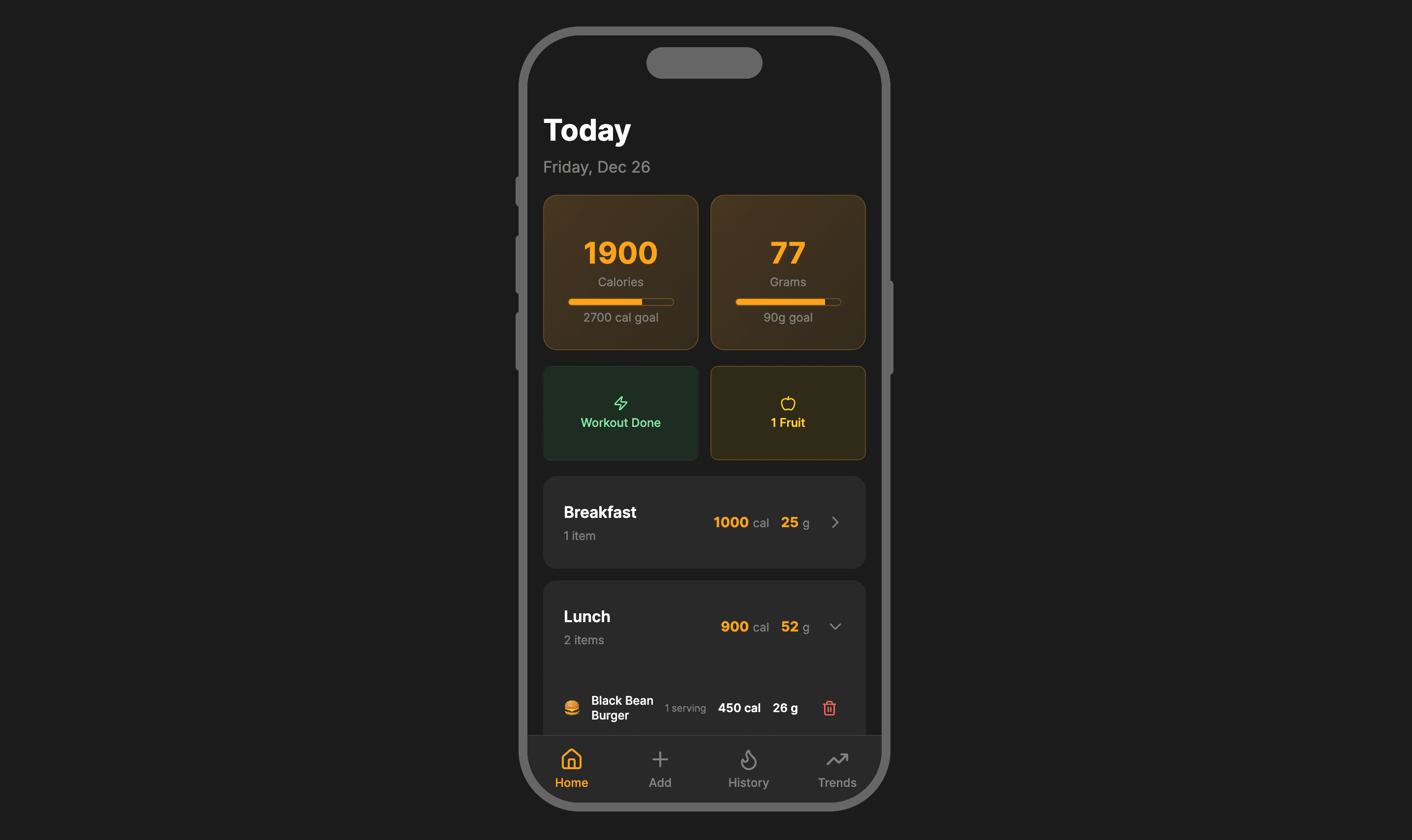 Screenshot of FoodHub